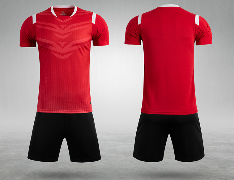 Football Suit Children's Game Sports Training Short Sleeve