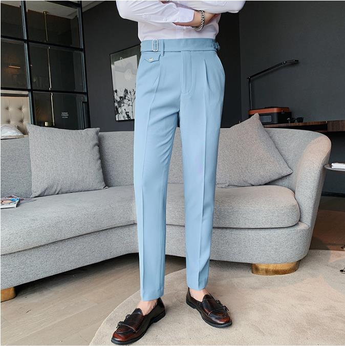 British Business Casual Slim Trousers