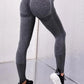 Ga Fitness Base Peach Hip Multicolor Women's Knitted Seamless Pants