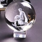 Laser Engraved Zodiac Crystal Ball