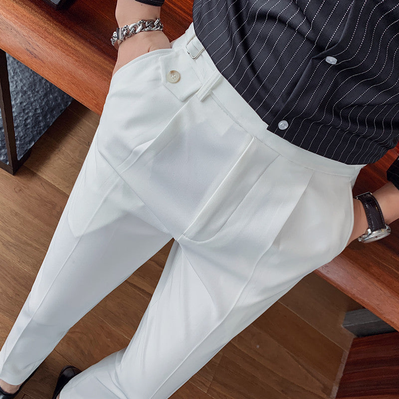 British Business Casual Slim Trousers