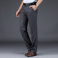 Loose Drooping Ultra-thin Breathable High Waist Middle-aged Leisure Suit Pants