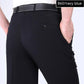 Mulberry Silk Middle-aged And Elderly Suit Pants Men's Loose Straight Non-ironing Business Ice Silk Leisure Men's Pants