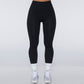 Ins Seamless Yoga Suit Women's Sports Bra High Waist Hip Pants Fitness Long Sleeves