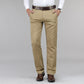 Stretch Ice Silk Straight Slacks Man