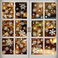 Snowflake Christmas Glass Window Electrostatic Stickers