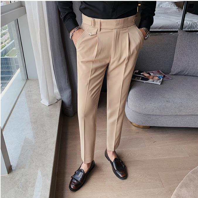 British Business Casual Slim Trousers