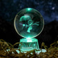 Transparent Luminous Crystal Ball Tabletop Ornament