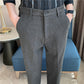 Men's Brushed Heavy Woolen Casual Pants