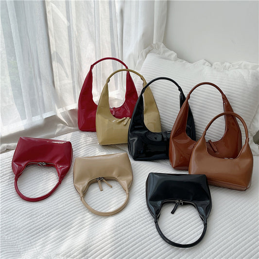 PU Temperament Handbag Fashion Small Crowdsourcing