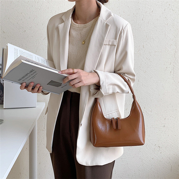 PU Temperament Handbag Fashion Small Crowdsourcing