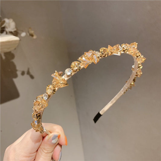 Women's Rhinestone Headband Elegant Banquet Headdress