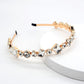 Korean Style Crystal Headband With Rhinestones