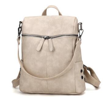 Retro PU Leisure Travel Backpack