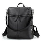 Retro PU Leisure Travel Backpack