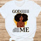 Round Neck Short Sleeve T-shirt Black Woman Black Woman Ladies T-shirt