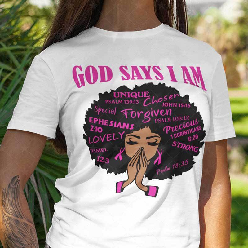 Round Neck Short Sleeve T-shirt Black Woman Black Woman Ladies T-shirt