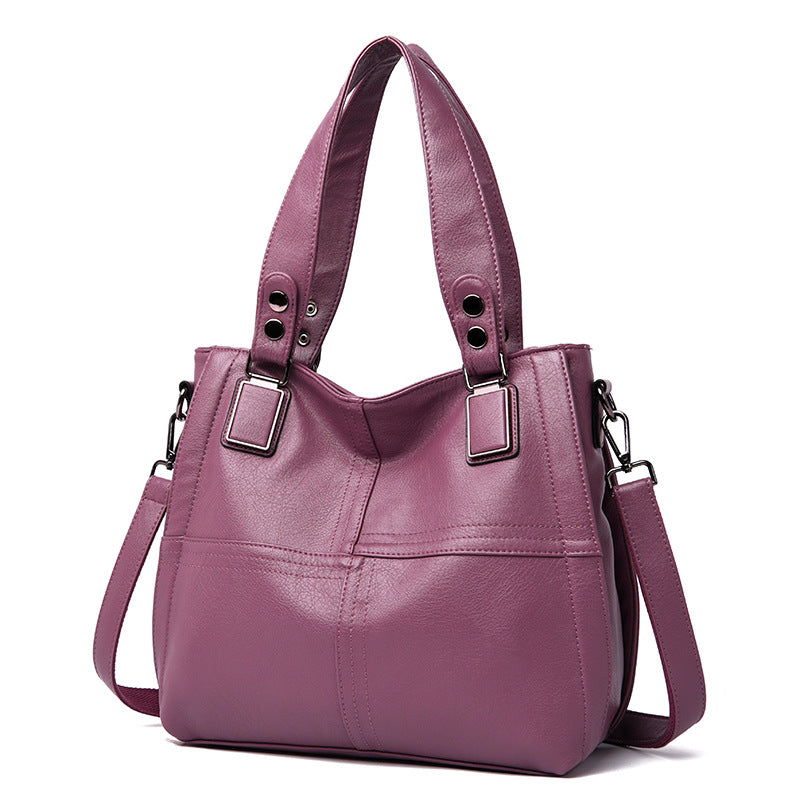 Women's Fashion Pu Leather Shoulder Handbag