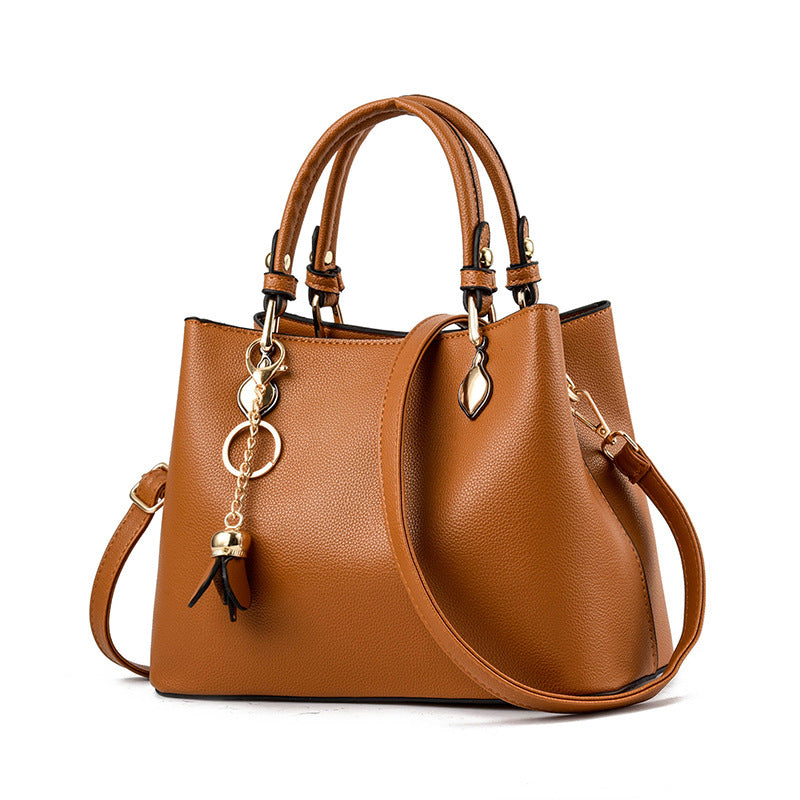 Fashion Style Handbag PU Leather Atmospheric Portable