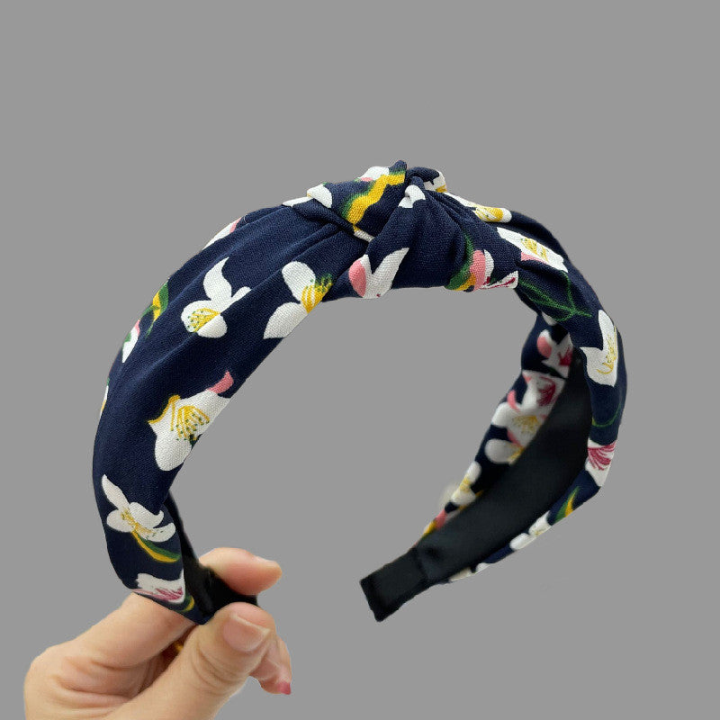 Fashionable Hair Band For Going Out Versatile Simple And Wide Edge