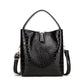 Bucket bag simple trend pu handbag