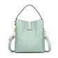 Bucket bag simple trend pu handbag