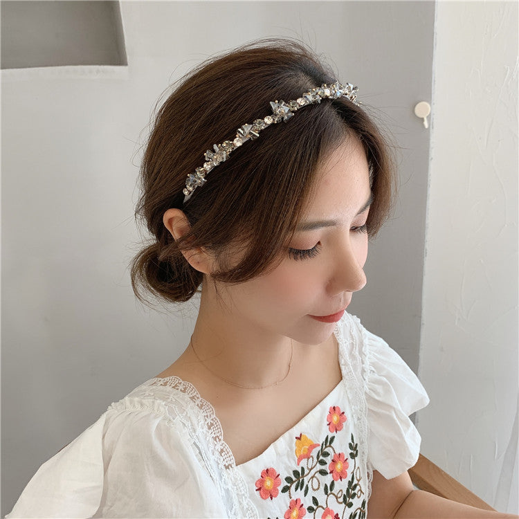 Women's Rhinestone Headband Elegant Banquet Headdress