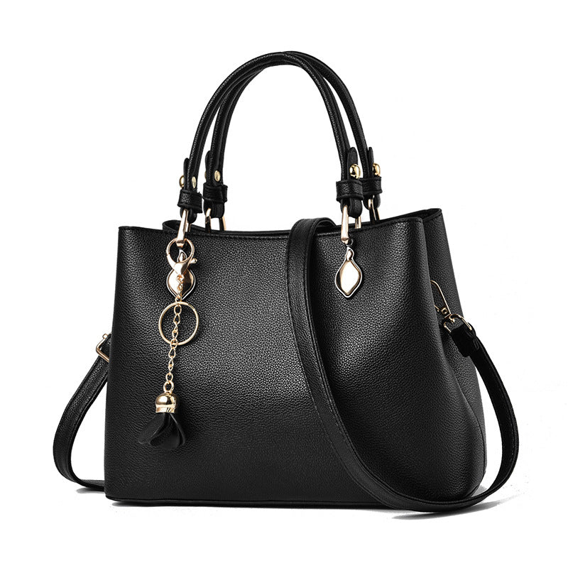 Fashion Style Handbag PU Leather Atmospheric Portable