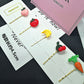 Children's Hair Ornaments Cartoon Fruit Hair Clips Women's Colorful Quicksand