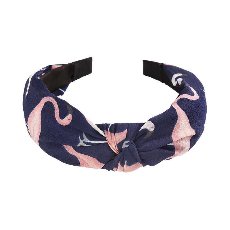 Cloth Hairband Korean Women's Wide-brimmed Face Washing