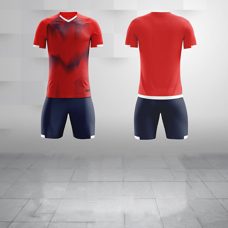 Student Football Sports Clothes With Short Sleeves