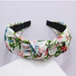 New Retro Hair Headband Temperament Trend Fabric Wide Edge