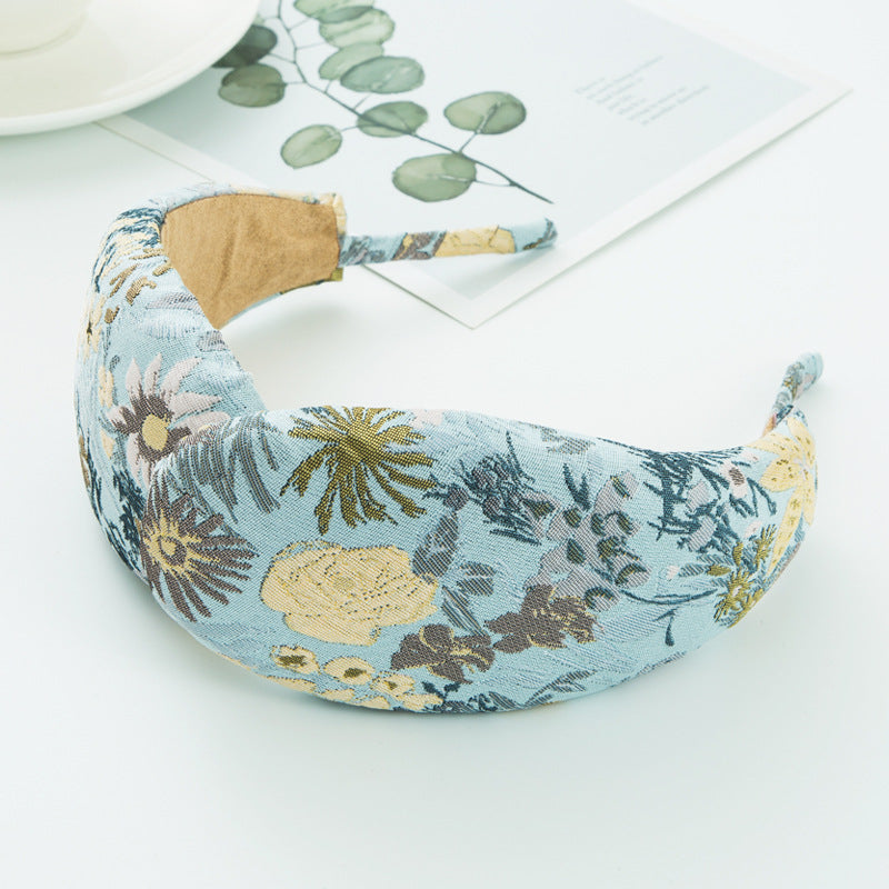 Wide Edge Personalized Pastoral Style Headband