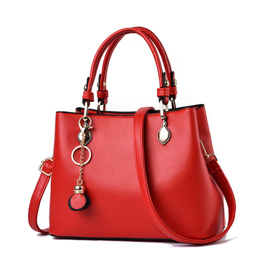 Fashion Style Handbag PU Leather Atmospheric Portable