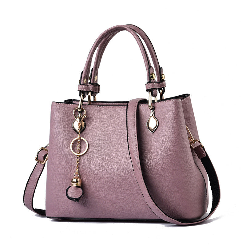 Fashion Style Handbag PU Leather Atmospheric Portable