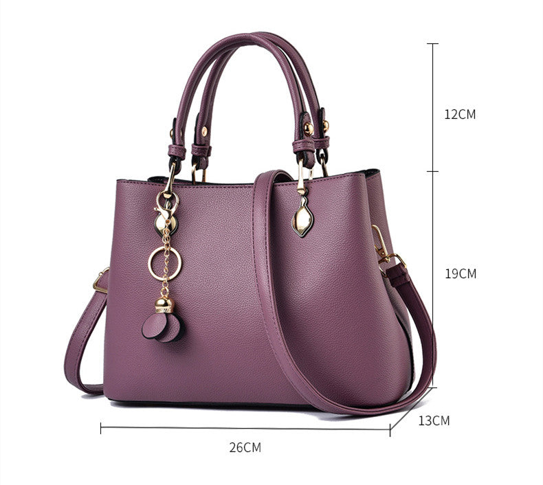 Fashion Style Handbag PU Leather Atmospheric Portable