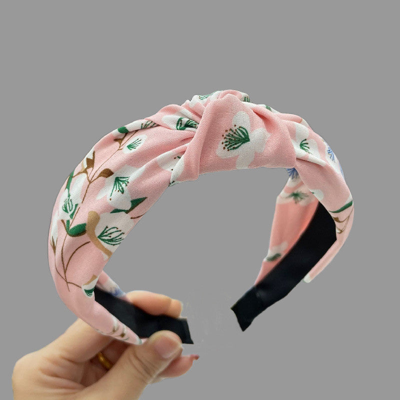 Fashionable Hair Band For Going Out Versatile Simple And Wide Edge