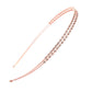 Double Layer Rhinestone Headband Exquisite Diamond